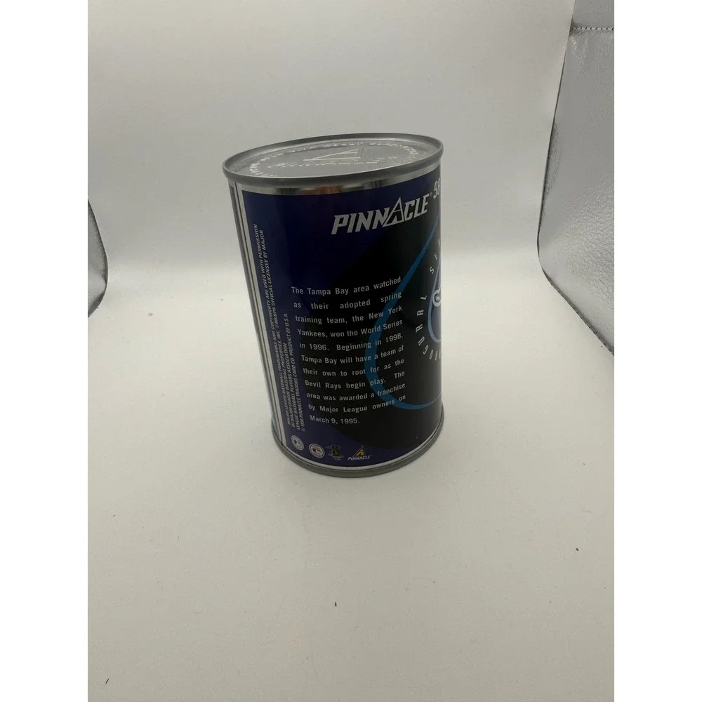 1998 Pinnacle Inside Baseball Tampa Bay Devil Rays Inaugural Season Unopened Tin